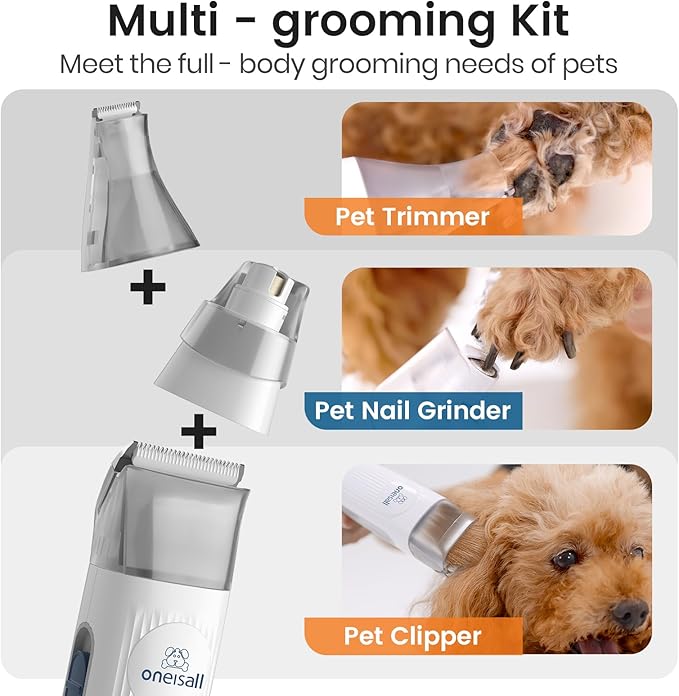 8-in-1 Pet Grooming Vacuum Kit