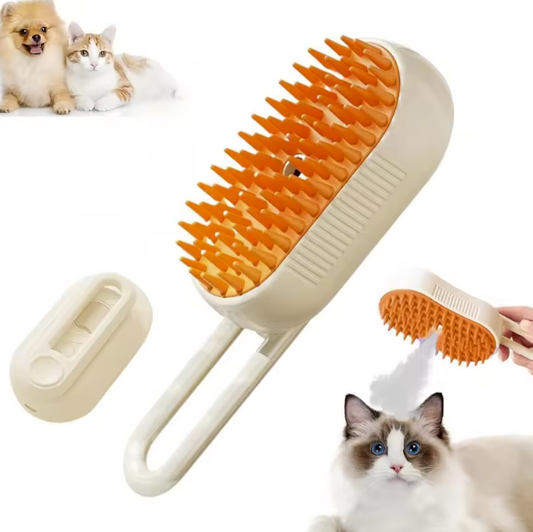 3-in-1 Pet Steam Brush